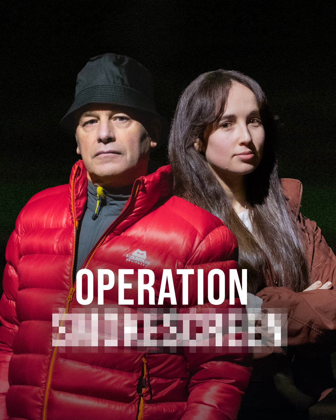 Chris Packham and Megan McCubbin