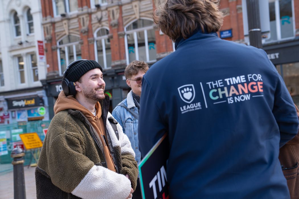 The Birmingham public speak to the League's team