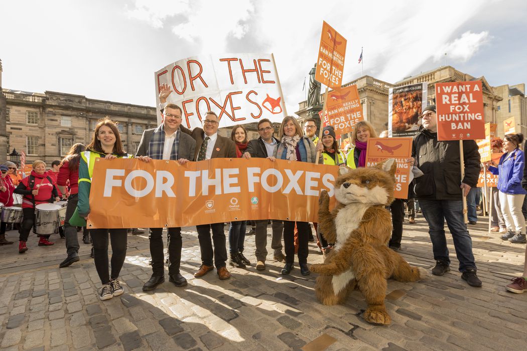 For the Foxes March, Edinburgh