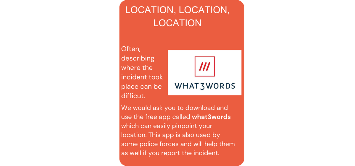 What3Words location infographic
